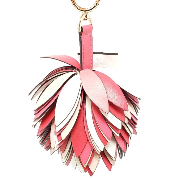 Michael Kors Pink Petal Bag Charm - Picture 3 of 4